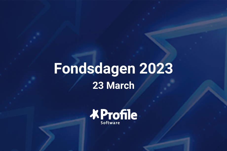 Profile sponsors Fondsdagen 2023